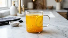 材料5つ、熱湯を注ぐだけ。しょうが×ターメリック×レモンのホットトニック
