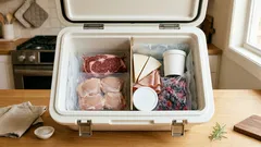 Aldiの袋詰め、もう焦らない：トランクのクーラーボックスに直入れする時短テク