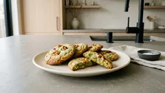 ポリ袋ひとつでOK：アボカドで作る米粉のグルテンフリークッキー（外サクッ・中ほろり）